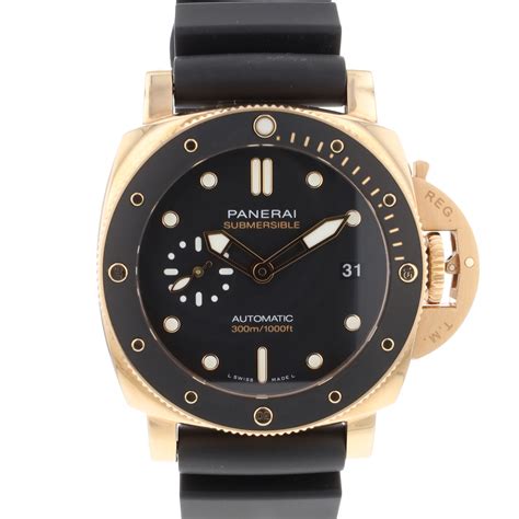 panerai rose|submersible goldtech 42mm price.